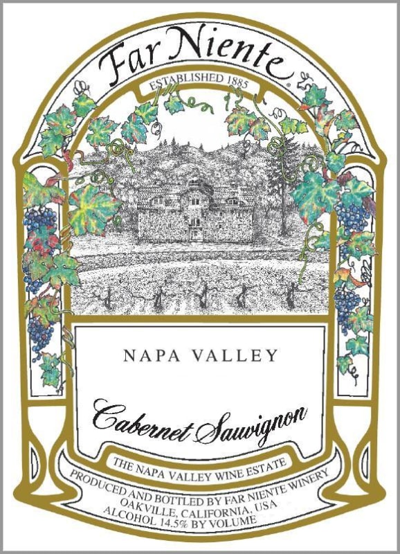 Far Niente Napa Valley Cabernet Sauvignon (6 Liter) 2018 Front Label