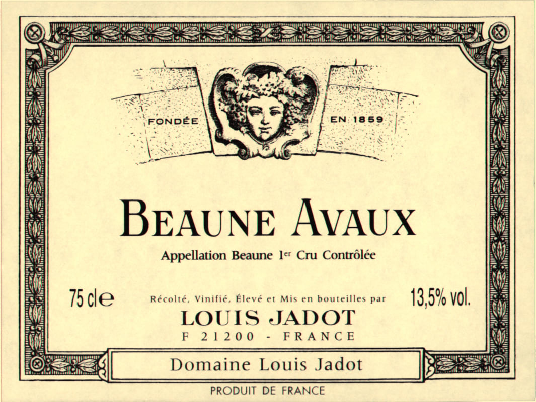 Louis Jadot Beaune Aux Cras Premier Cru Domaine Gagey 2017 Front Label