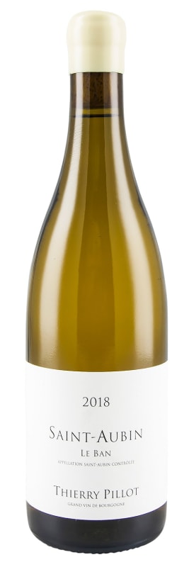 Thierry Pillot St-Aubin Le Ban 2018 Front Bottle Shot