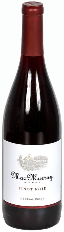 MacMurray Ranch Central Coast Pinot Noir 2016 Front Bottle Shot