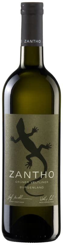 Zantho Gruner Veltliner 2018 Front Bottle Shot