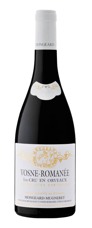 Mongeard-Mugneret Vosne-Romanee Les Orveaux Premier Cru 2019 Front Bottle Shot