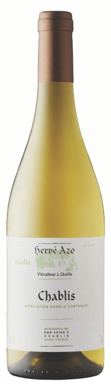 Herve Azo Chablis 2019 Front Bottle Shot