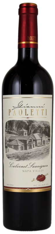 Paoletti Cabernet Sauvignon 1997 Front Bottle Shot