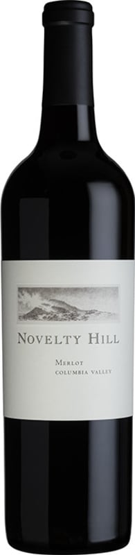 Novelty Hill Merlot 2017 Front Bottle Shot