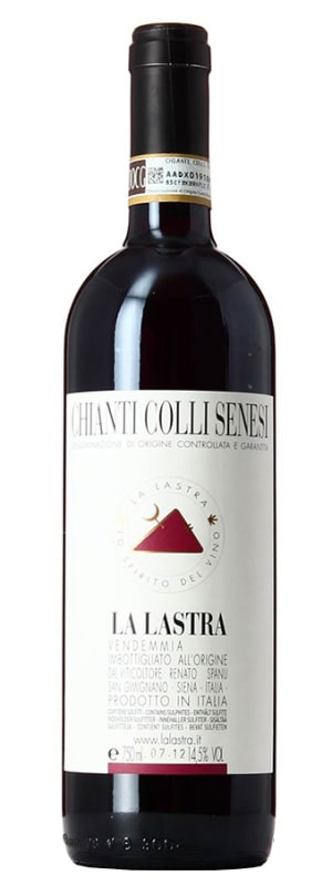 La Lastra Chianti Colli Senesi 2018 Front Bottle Shot