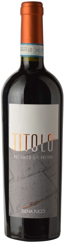 Elena Fucci Aglianico del Vulture Titolo 2015 Front Bottle Shot