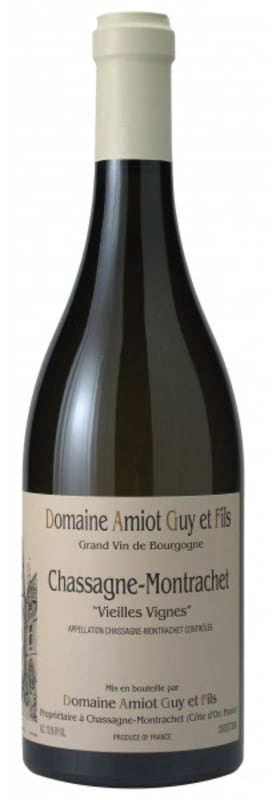 Guy Amiot Chassagne-Montrachet Vieilles Vignes Blanc 2013 Front Bottle Shot
