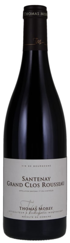 Domaine Thomas Morey Santenay Grand Clos Rousseau Premier Cru 2018 Front Bottle Shot