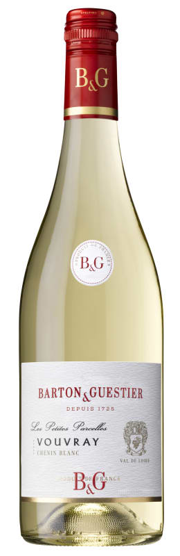 Barton & Guestier Vouvray Les Petites Parcelles 2022 Front Bottle Shot