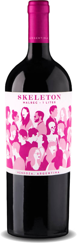Skeleton Malbec (1 Liter) 2019 Front Bottle Shot