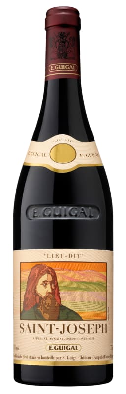 E. Guigal Saint-Joseph Lieu-Dit Rouge 2022 Front Bottle Shot
