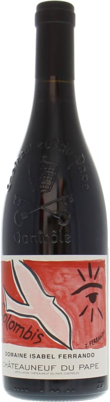 Domaine Saint Prefert Isabel Ferrando Chateauneuf-du-Pape Colombis 2017 Front Bottle Shot