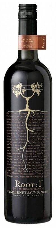 Root:1 Cabernet Sauvignon Reserva 2015 Front Bottle Shot