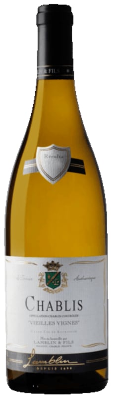 Lamblin et Fils Chablis Vieilles Vignes 2021 Front Bottle Shot