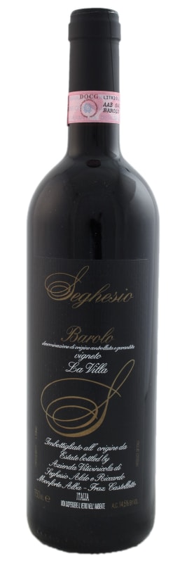 Fratelli Seghesio Barolo La Villa 2013 Front Bottle Shot