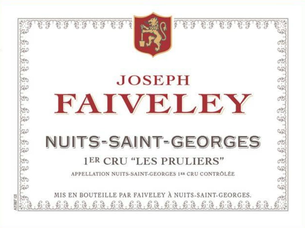 Faiveley Nuits-Saint-Georges Les Pruliers Premier Cru 2013 Front Label