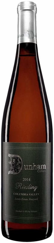 Dunham Cellars Lewis Estate Vineyard Riesling 2014 Front Bottle Shot