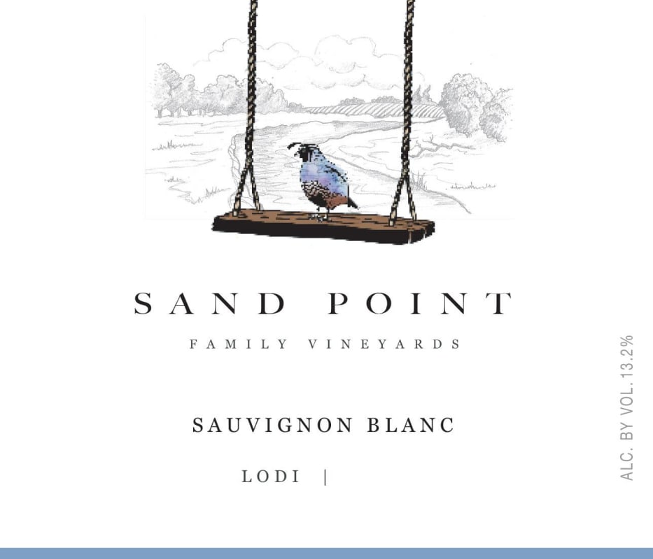 Sand Point Sauvignon Blanc 2016 Front Label