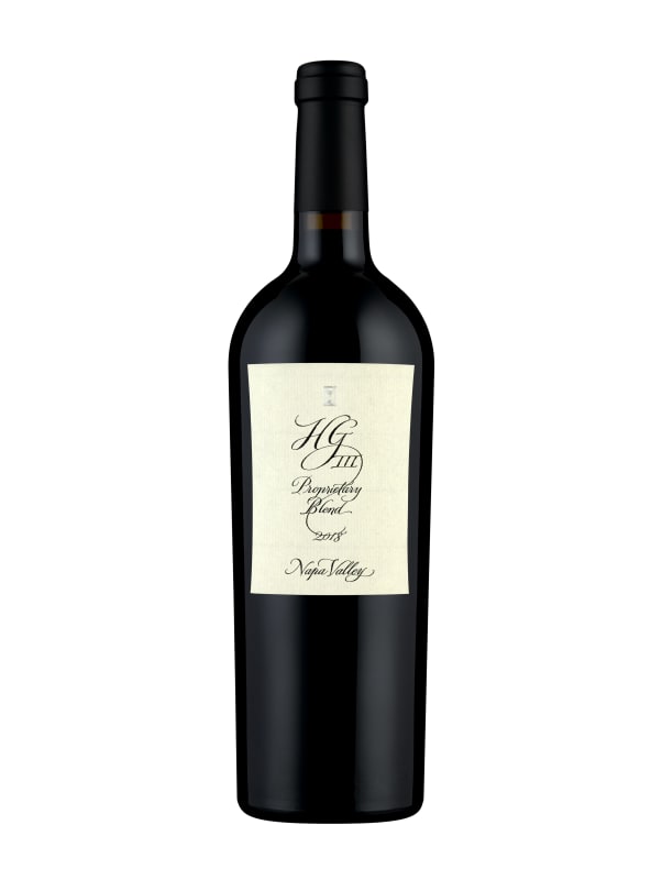 Hourglass HG III Proprietary Red Blend 2018 Front Bottle Shot