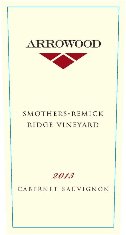 Arrowood Smothers-Remick Ridge Cabernet Sauvignon 2013 Front Label