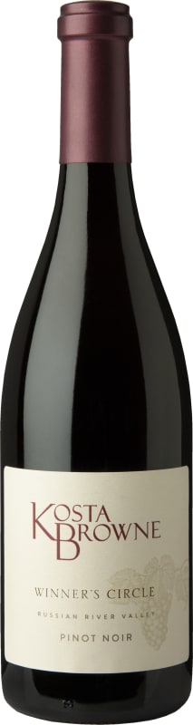 Kosta Browne Winner's Circle Vineyard Pinot Noir 2020 Front Bottle Shot