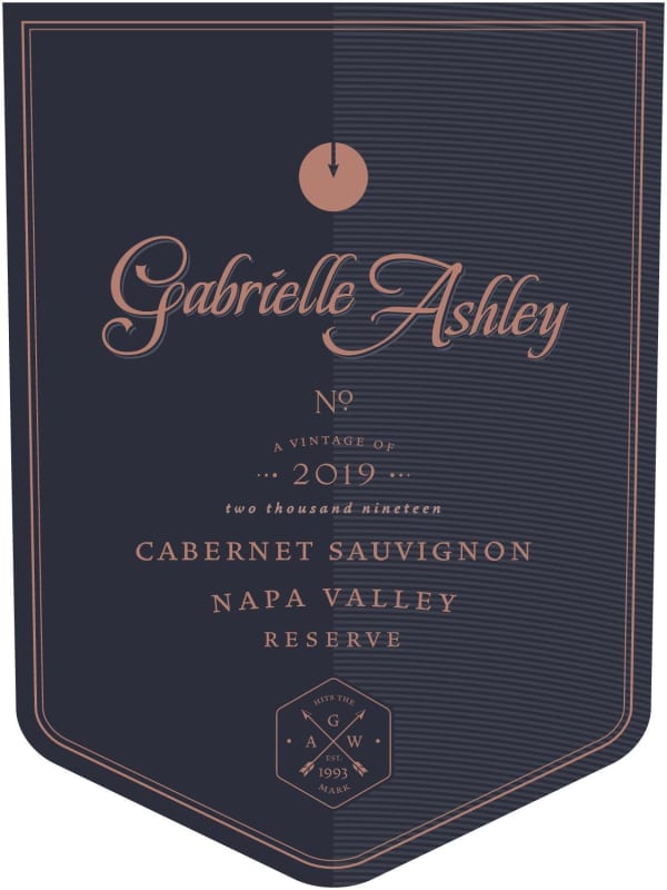 Gabrielle Ashley Napa Valley Reserve 2019 Front Label