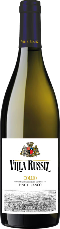Villa Russiz Pinot Bianco 2016 Front Bottle Shot