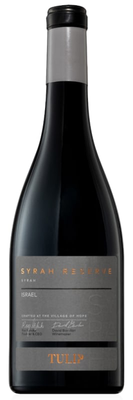 Tulip Reserve Syrah (OK Kosher) 2021 Front Bottle Shot