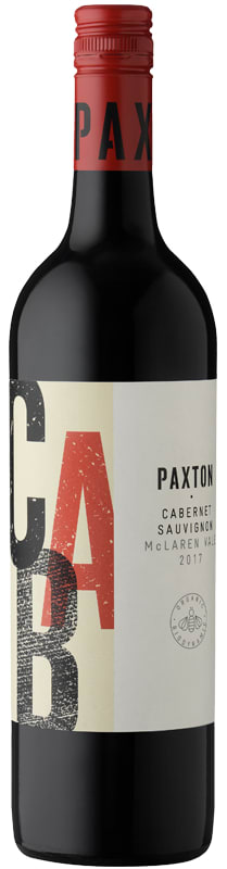 Paxton Vineyards CAB Cabernet Sauvignon 2017 Front Bottle Shot