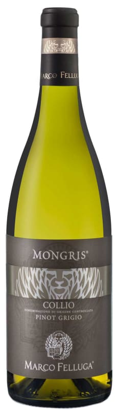 Marco Felluga Mongris Pinot Grigio 2019 Front Bottle Shot
