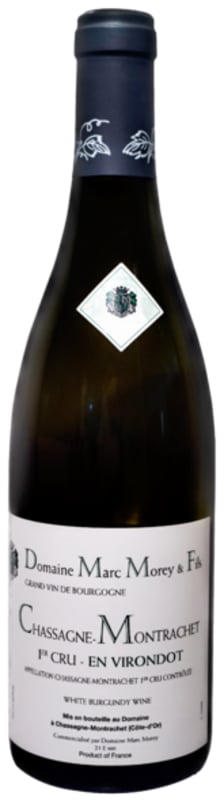Domaine Marc Morey Chassagne-Montrachet En Virondot Premier Cru 2013 Front Bottle Shot