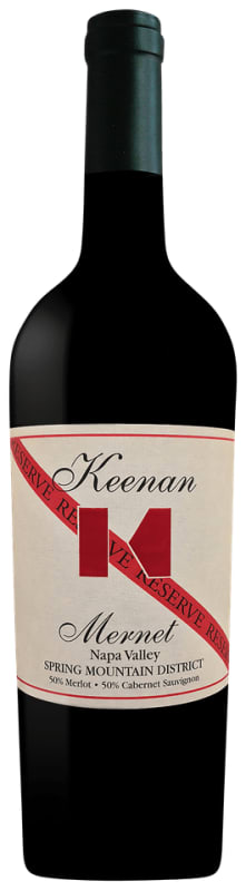 Keenan Mernet Reserve 2017 Front Bottle Shot