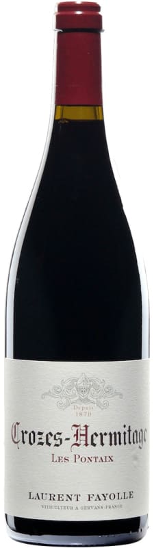 Laurent Fayolle Crozes-Hermitage Les Pontaix Rouge 2021 Front Bottle Shot