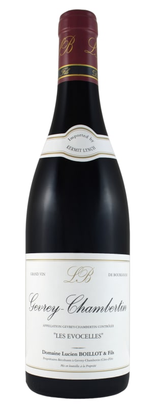 Domaine Lucien Boillot Gevrey-Chambertin Les Evocelles 2021 Front Bottle Shot