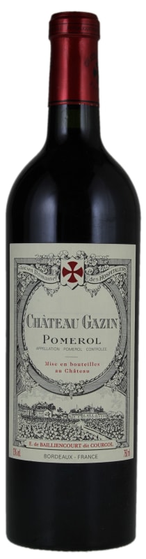 Chateau Gazin 2020 Front Bottle Shot