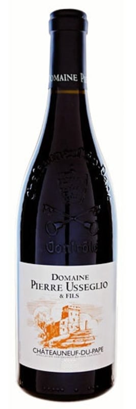 Domaine Pierre Usseglio et Fils Chateauneuf-du-Pape 2007 Front Bottle Shot