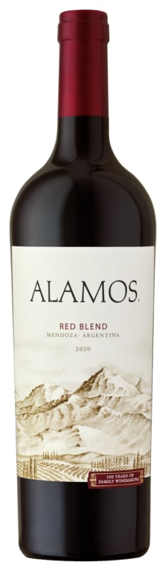 Alamos Red Blend 2020 Front Bottle Shot