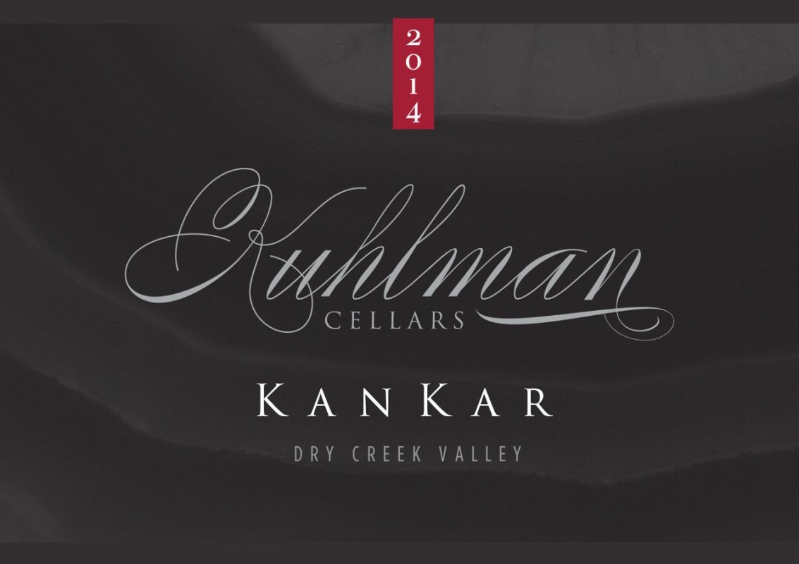 Kuhlman Cellars KanKar 2014 Front Label