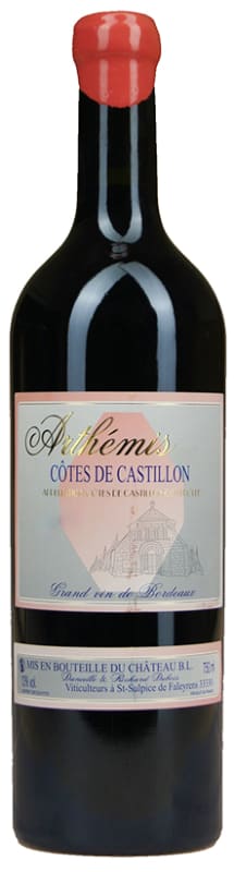 Danielle & Richard Dubois Cotes de Castillon Arthemis Red 2005 Front Bottle Shot