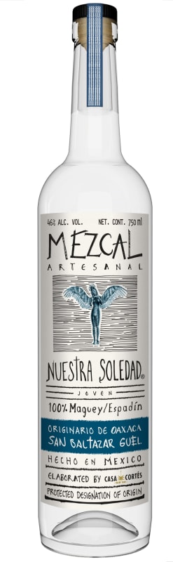 Nuestra Soledad San Baltazar Mezcal Front Bottle Shot