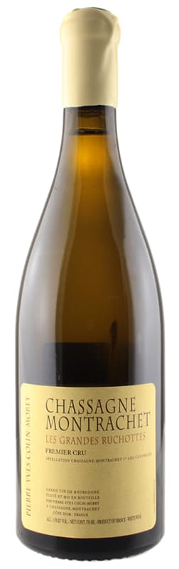 Pierre-Yves Colin-Morey Chassagne-Montrachet Grandes Ruchottes Premier Cru 2017 Front Bottle Shot