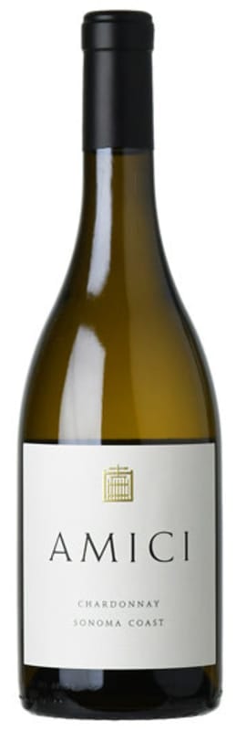 Amici Sonoma Coast Chardonnay 2024 Front Bottle Shot