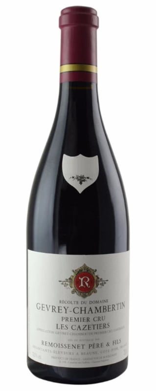 Remoissenet Gevrey-Chambertin Les Cazetiers Premier Cru 2019 Front Bottle Shot