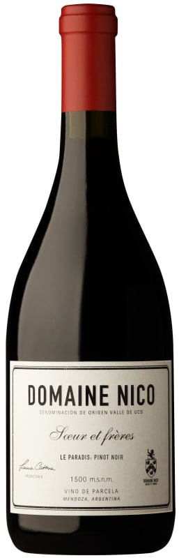 Domaine Nico Le Paradis Pinot Noir 2018 Front Bottle Shot