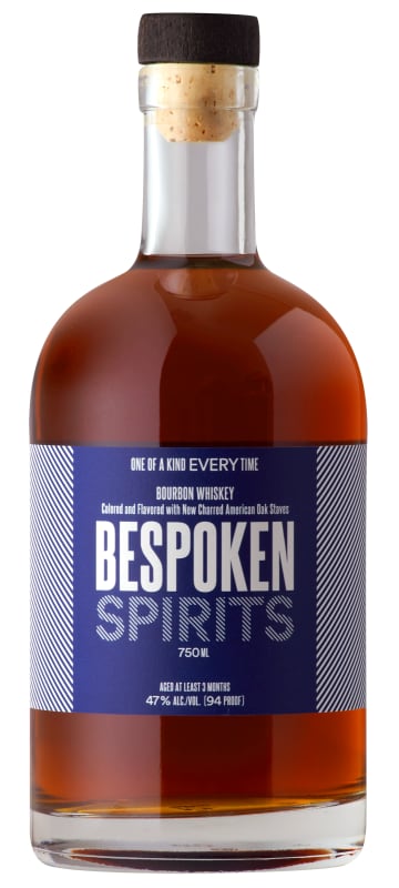 Bespoken Regular Bourbon Whiskey Front Bottle Shot