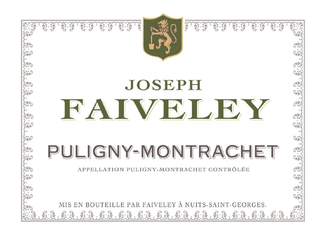 Faiveley Puligny-Montrachet Blanc 2010 Front Label