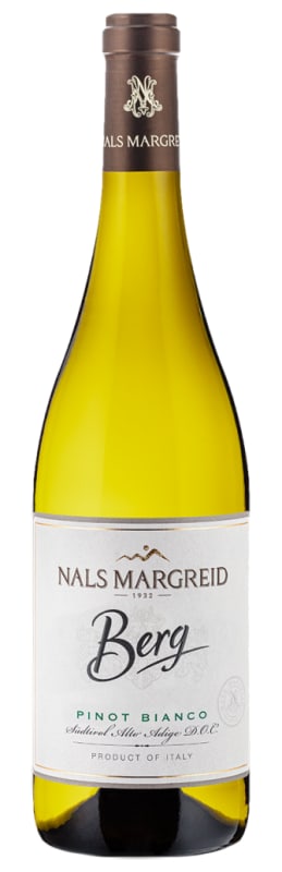 Nals Margreid Berg Pinot Bianco 2021 Front Bottle Shot