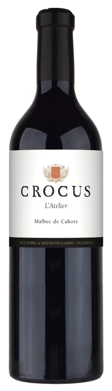 Crocus L'Atelier Malbec de Cahors 2022 Front Bottle Shot