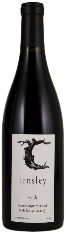 Tensley Colson Canyon Vineyard Syrah 2023 Front Bottle Shot